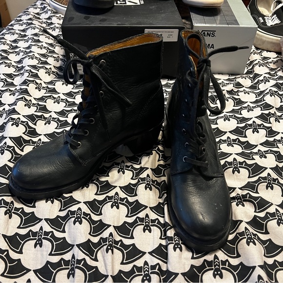 Frye Sabrina Lace-up Boots - Picture 2 of 7